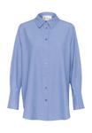 Блуза My Essential Wardrobe Button-down blouse, Skye Blue W Stripe/Blue - фото 5