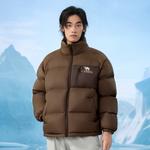 Капсульная пуховая куртка унисекс CAMEL, Темный дымчато-голубой/Угольно-синий - фото 9