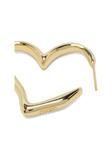 Серьги в форме сердца Maje, золотой - фото 3