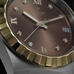 TUDOR Часы Men's Royal Collection Watch, Coffee - фото 4