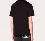 Футболка мужская черная Valentino, черный - фото 4