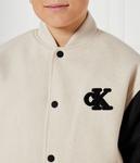 Куртка-Бомбер цвета вереска Regular fit Calvin Klein Jeans, желтый - фото 4