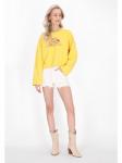 Толстовка IZIA, желтый - фото 2