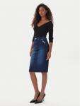 Джинсовая юбка regular fit W5BD1T D0791 Guess, синий - фото 2