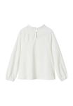 Топ Vertbaudet Long sleeved top, Wollweiß/White - фото 2
