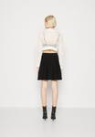 Юбка А-силуэта YAS, черный - фото 3