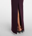 Платье с бантом и открытыми плечами Kori Solace London, Plum - фото 6