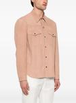 Замшевая рубашка Salvatore Santoro, розовый - фото 3