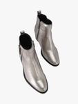 Secil Leather Metallic ботинки до щиколотки Carvela, Gunmetal - фото 3