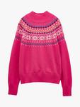 Свитер Alba Fair Isle Joules, Pink - фото 8