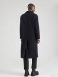 Шерстяное пальто & Other Stories Between-Seasons Coat, темно-синий - фото 4