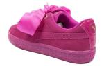 Кроссовки PUMA Suede Heart Satin Pink - фото 3