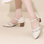 Сандалии на ремешках 4,7 см Women's Cigna, Ecru - фото 4