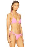 Бикини-топ Winona Beach Riot, prism pink - фото 2
