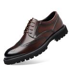 Коричневые мужские туфли SHUPATE, черные - фото 3