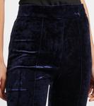 Бархатные расклешенные брюки Alex Perry, Midnight - фото 4