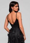 Ombre Вечернее платье в черном цвете - фото 7