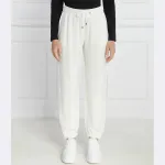 Спортивные брюки стандартного кроя Liu Jo, экрю - фото