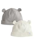 Шапка Next, серый/белый - фото