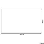 Одеяло Beliani, 180x220 см, бежевый - фото 3