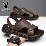 Пляжные сандалии мужские Playboy, черный - фото 6