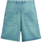 Джинсовые шорты мужские синие Zara, синий - фото 2