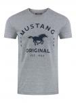 Футболка Mustang Print Tee, серый - фото