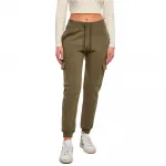 Брюки Urban Classics Cargo sweat, зеленый - фото