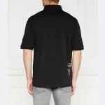 Pavel рубашка-поло свободного кроя Boss, черный - фото 2