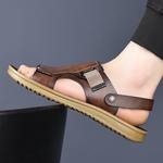 EGCHI Пляжные сандалии Men's Gray/Brown/Black - фото 10