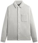 Рубашка-куртка Kith Striped Interlock Ginza, серый - фото