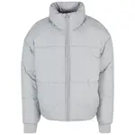 Куртка Urban Classics Short Big padded, серый - фото 3