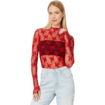 Топ Free People Lady Lux Layering Top, цвет Red Racer - фото