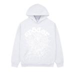 Худи Sp5der OG Web 'Heather Grey', серый - фото 2