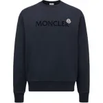 Свитшот с логотипом Moncler, night синий - фото