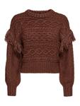 Свитер Only WANDA, цвет Chestnut Brown - фото