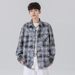 Рубашка унисекс BALENO, синий - фото 6