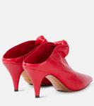 Мюли из кожи Rowan Khaite, красный - фото 2