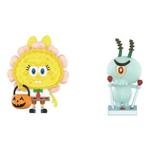 Лабубу Pop Mart x Spongebob The Monsters Labubu 'Jack O Lantern and Plankton x Tycoco' - фото