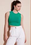Топ LELA, зеленый - фото 3