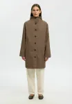 Классическое пальто Selected, Chocolate Chip - фото