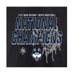 Мужская черная футболка UConn Huskies 2023 NCAA Men's Basketball National Champions Core Fanatics, черный - фото 2