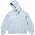 Худи с принтом на плече Supreme, серый/серый - фото 8