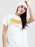 Футболка Thrasher Flame T-Shirt, white - фото 4