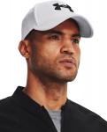Under Armour мужская кепка Blitzing Cap Stretch Fit, (100) White/Black - фото 2