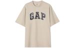 Футболка унисекс GAP, серо-белая - фото 5