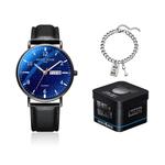 Disney Часы Mickey Series Quartz Movement Watch Men's Watch Black Dial - фото 4