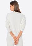 Толстовка WITTCHEN Zip-up sweatshirt, Cream/Off-White - фото 3