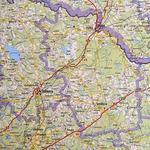 Freytag&Berndt, настенная карта стран Балтии, 1:400 000 - фото 10