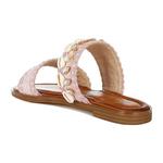 Женские слипоны Shellfish raffia London Rag, Pink - фото 3